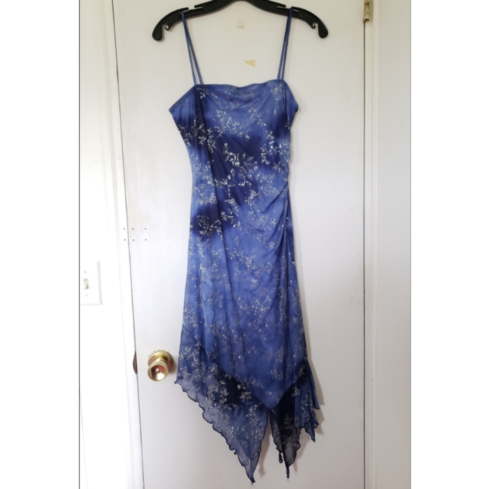 Taboo Long Blue Formal Dress